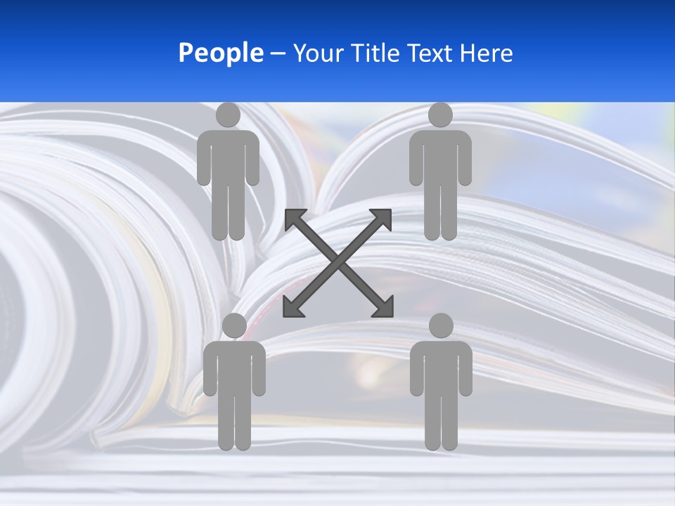 Cooling White Power PowerPoint Template