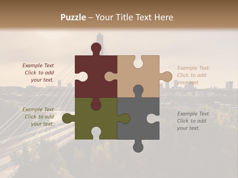 Technology Conditioner Part PowerPoint Template