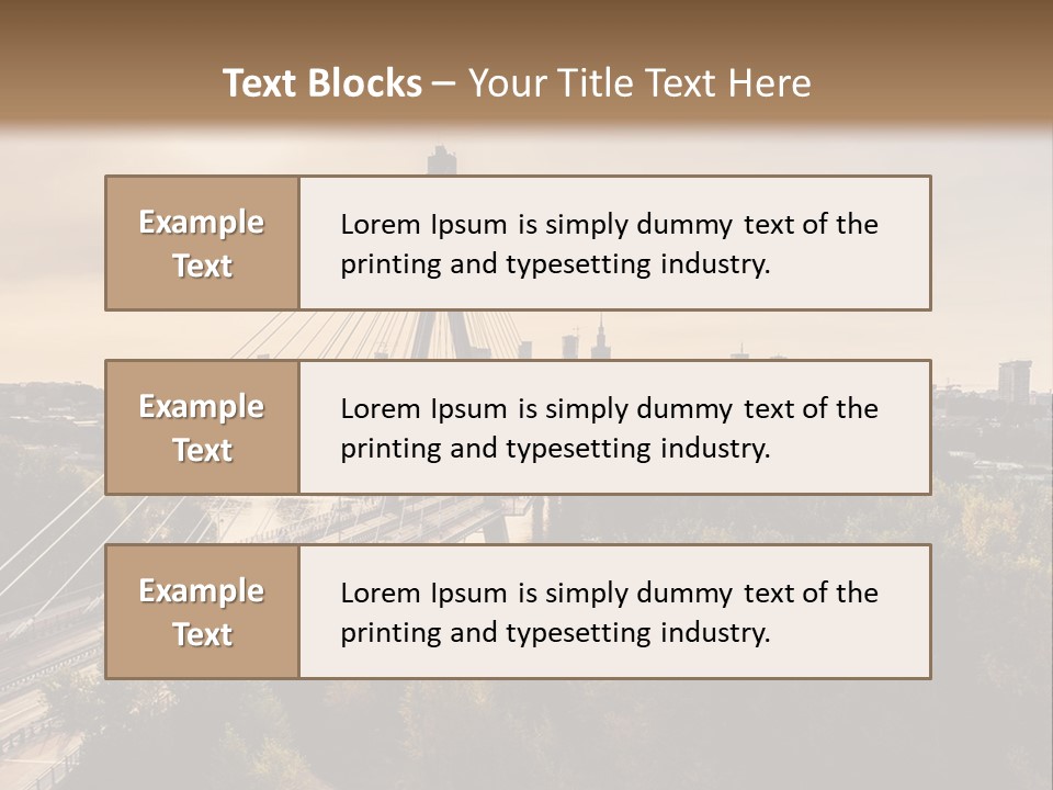 Technology Conditioner Part PowerPoint Template