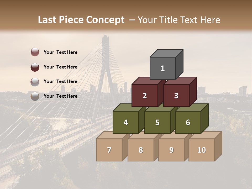 Technology Conditioner Part PowerPoint Template