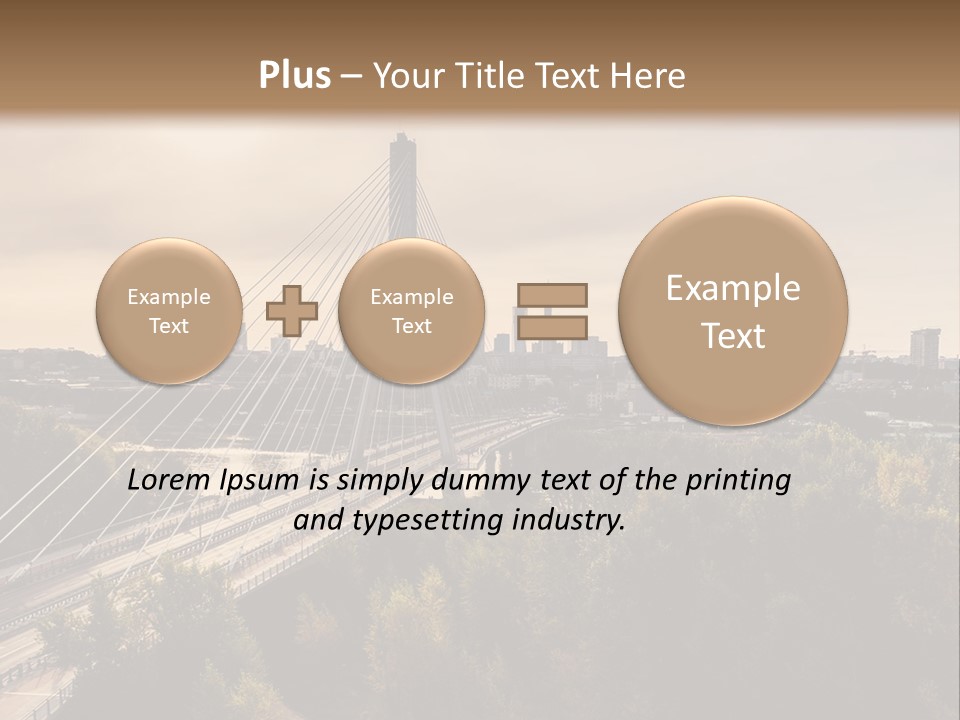 Technology Conditioner Part PowerPoint Template