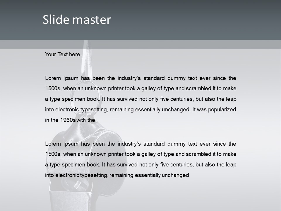 Unit Temperature Industry PowerPoint Template