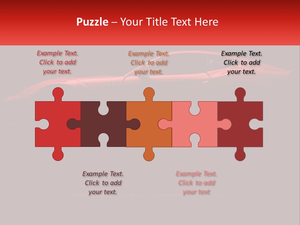 Cold White Supply PowerPoint Template