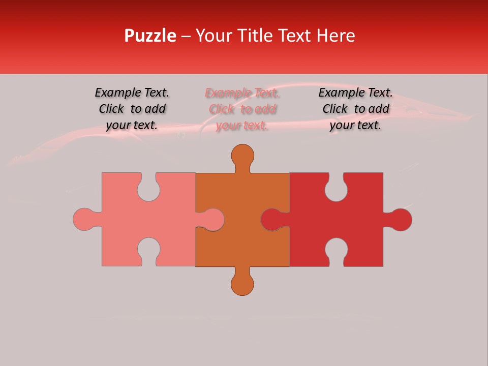 Cold White Supply PowerPoint Template