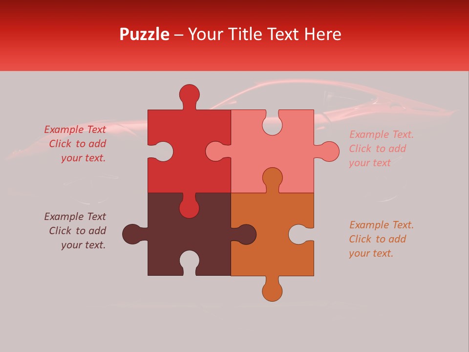 Cold White Supply PowerPoint Template