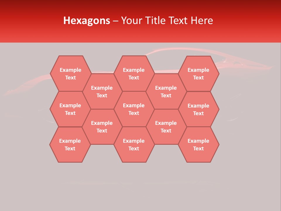 Cold White Supply PowerPoint Template