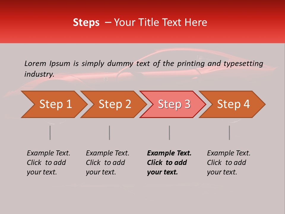 Cold White Supply PowerPoint Template