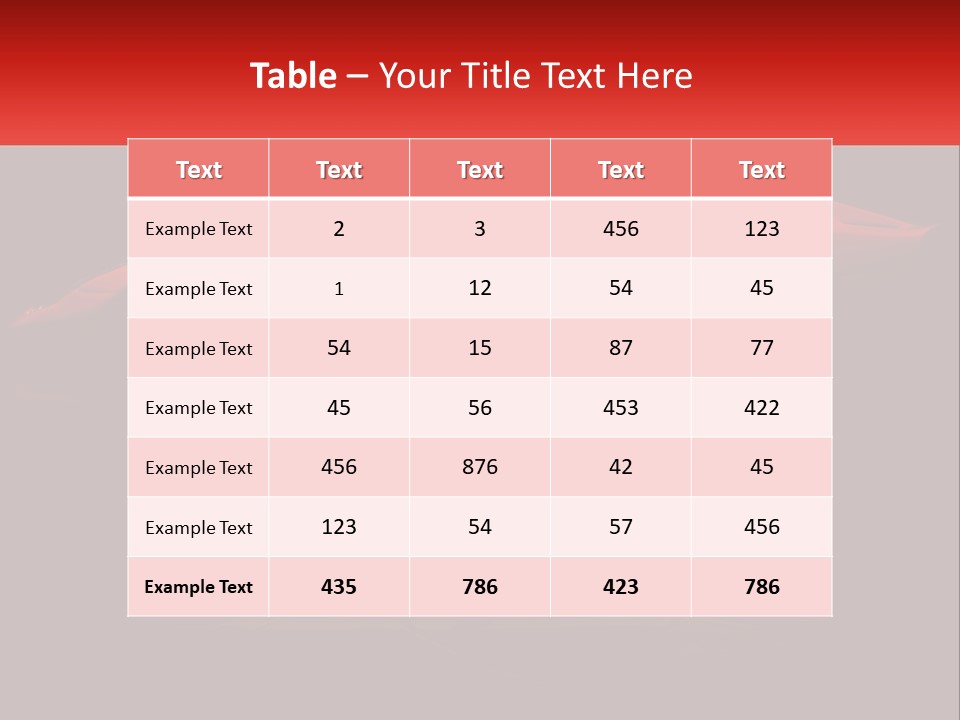Cold White Supply PowerPoint Template
