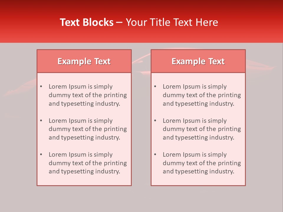 Cold White Supply PowerPoint Template