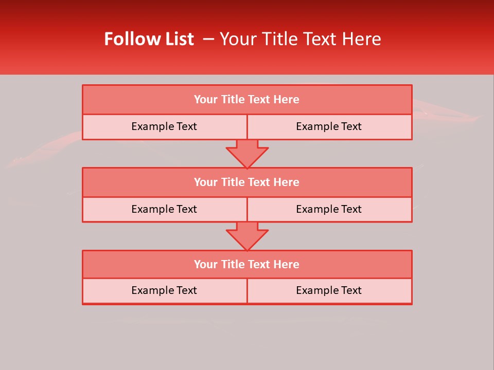 Cold White Supply PowerPoint Template