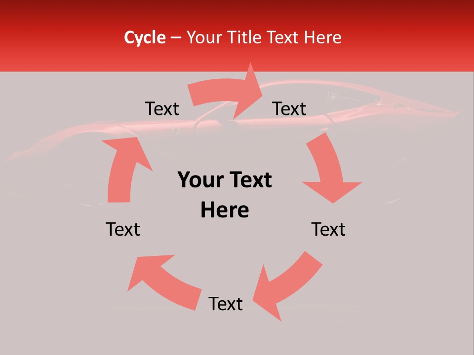Cold White Supply PowerPoint Template