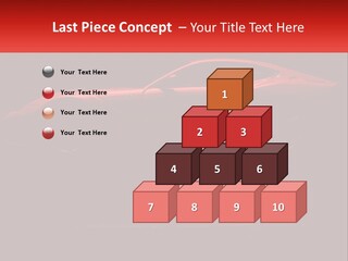 Cold White Supply PowerPoint Template