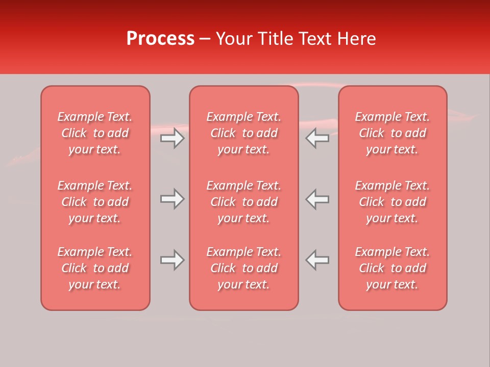 Cold White Supply PowerPoint Template