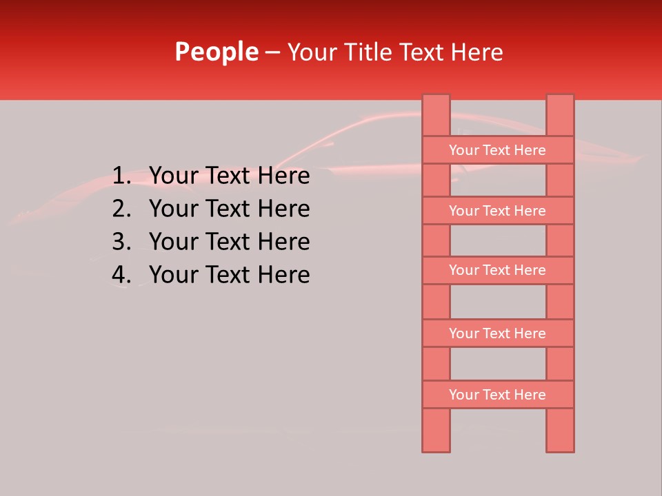 Cold White Supply PowerPoint Template
