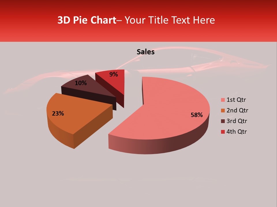 Cold White Supply PowerPoint Template