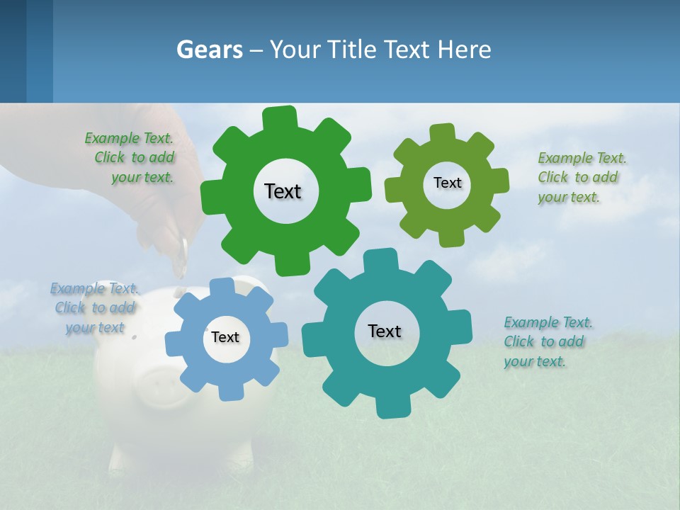 Home Power Ventilation PowerPoint Template