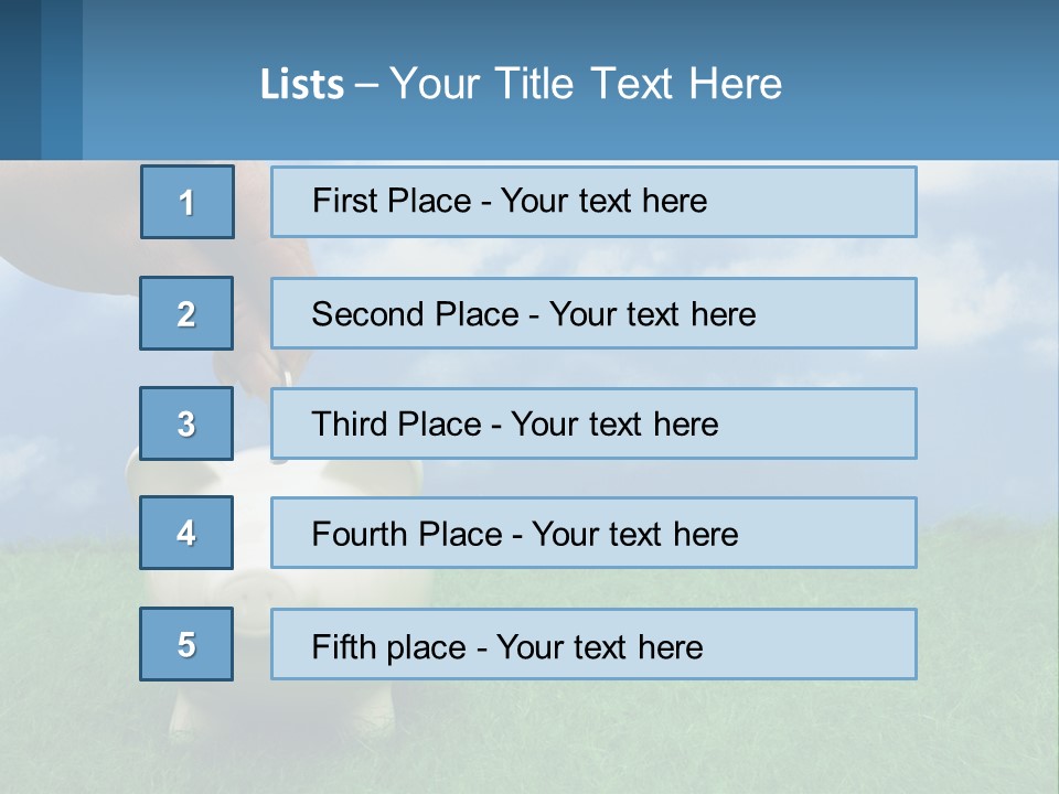 Home Power Ventilation PowerPoint Template