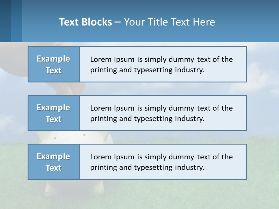 Home Power Ventilation PowerPoint Template