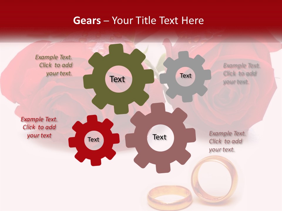 White Electricity Heat PowerPoint Template