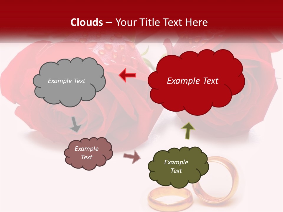White Electricity Heat PowerPoint Template