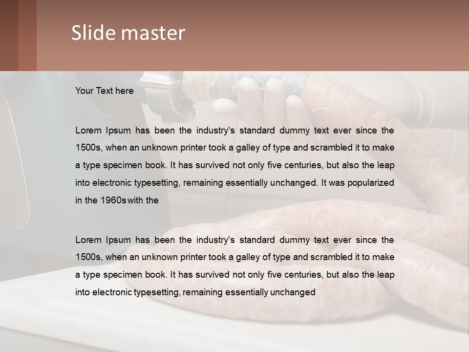 House System Heat PowerPoint Template