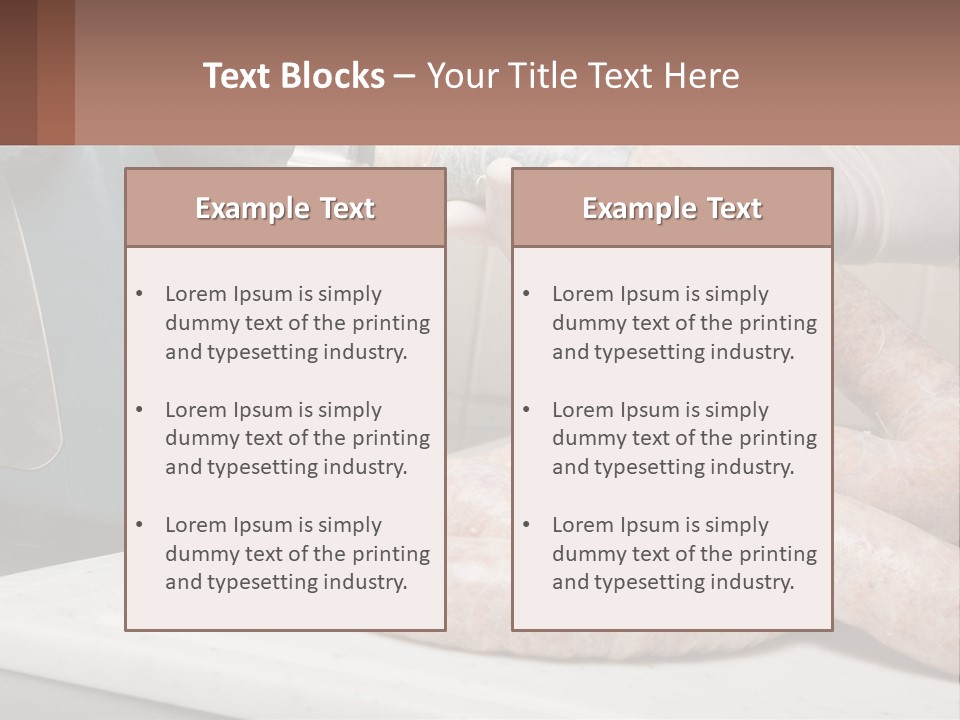 House System Heat PowerPoint Template