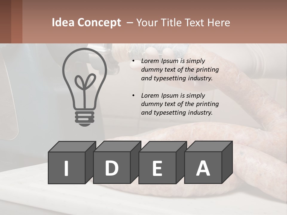 House System Heat PowerPoint Template