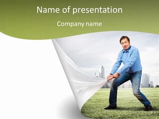 Technology Air Unit PowerPoint Template