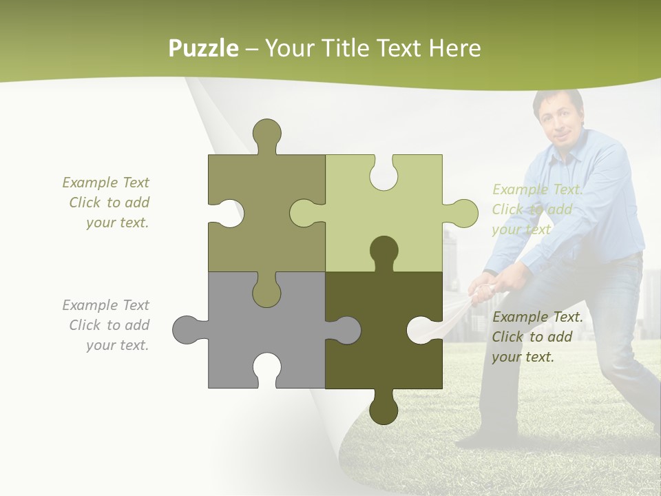 Technology Air Unit PowerPoint Template