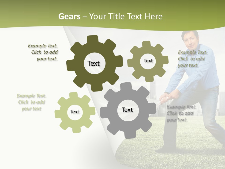 Technology Air Unit PowerPoint Template
