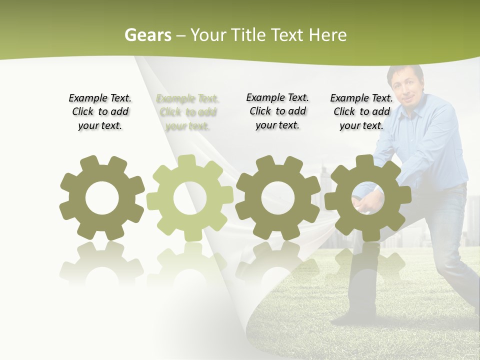 Technology Air Unit PowerPoint Template