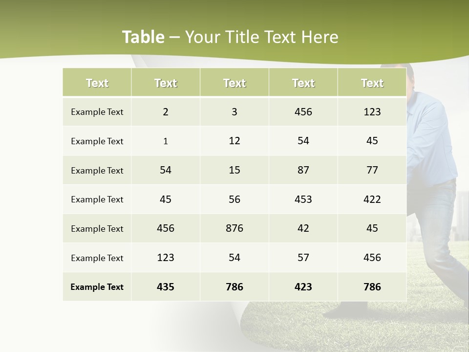 Technology Air Unit PowerPoint Template