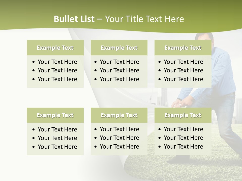 Technology Air Unit PowerPoint Template