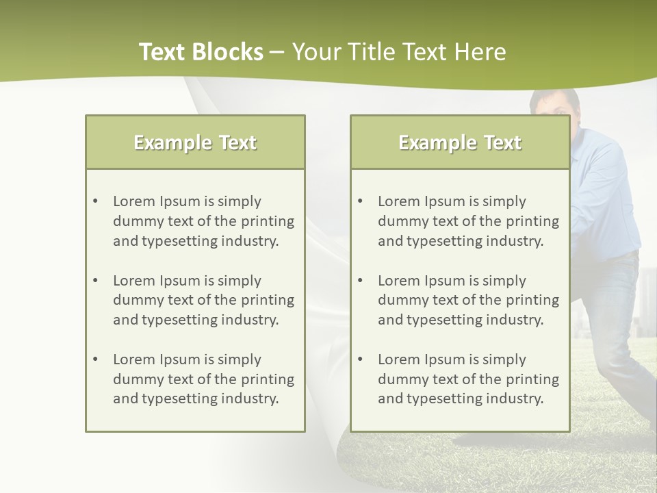 Technology Air Unit PowerPoint Template