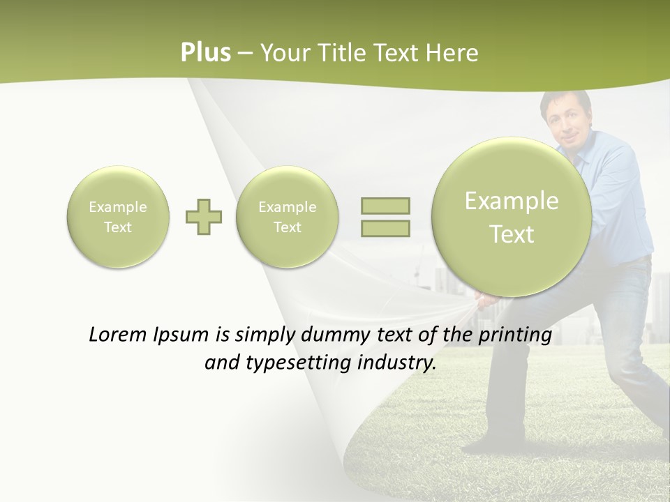 Technology Air Unit PowerPoint Template