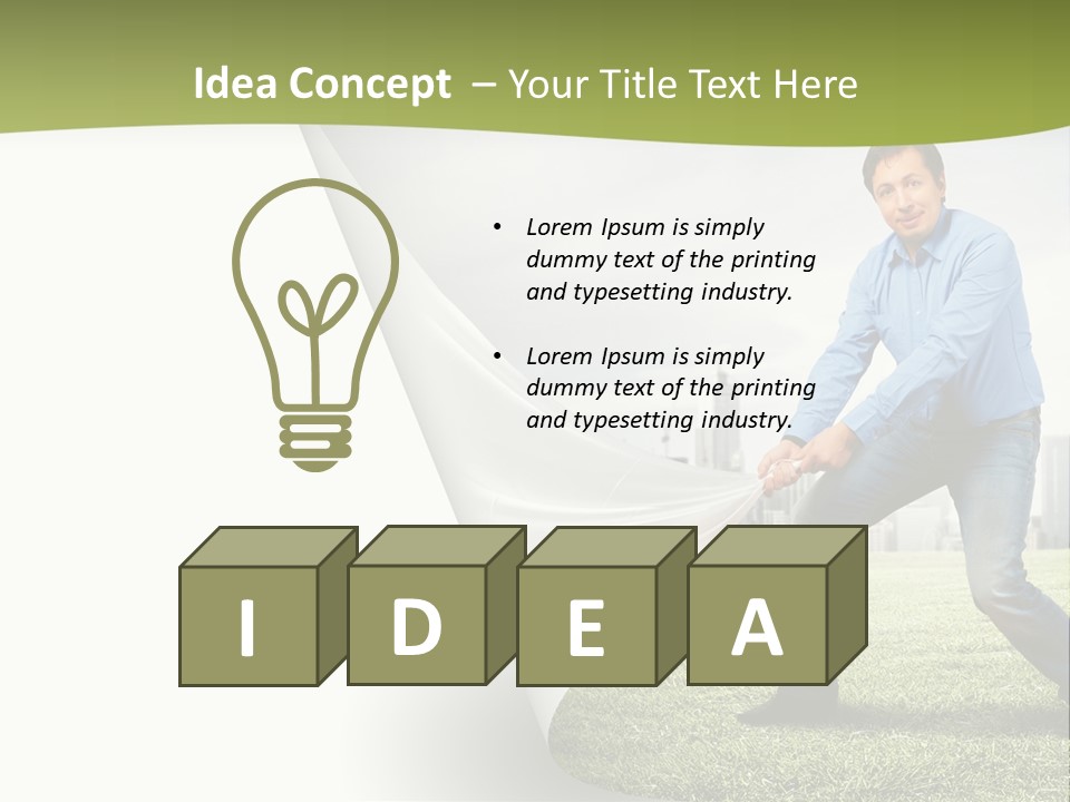 Technology Air Unit PowerPoint Template