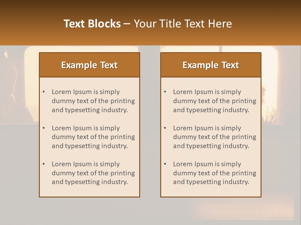Heat Industry Air PowerPoint Template