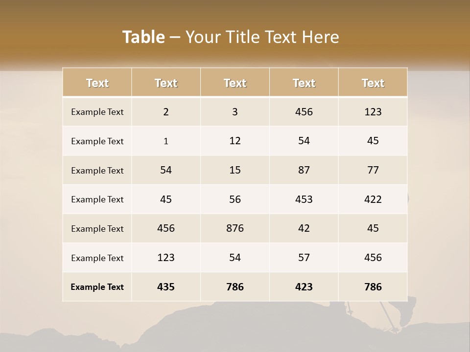 Cooling Ventilation Condition PowerPoint Template