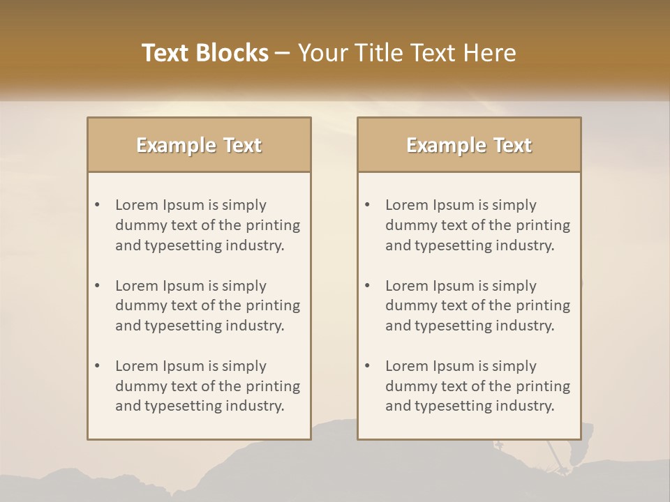 Cooling Ventilation Condition PowerPoint Template