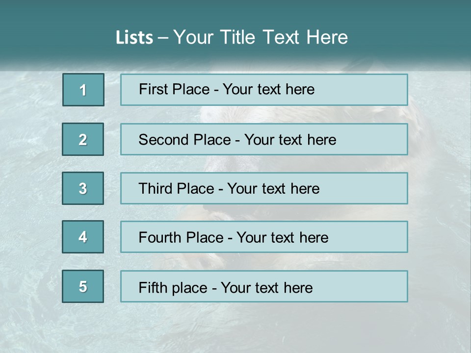 Energy Industry Electric PowerPoint Template