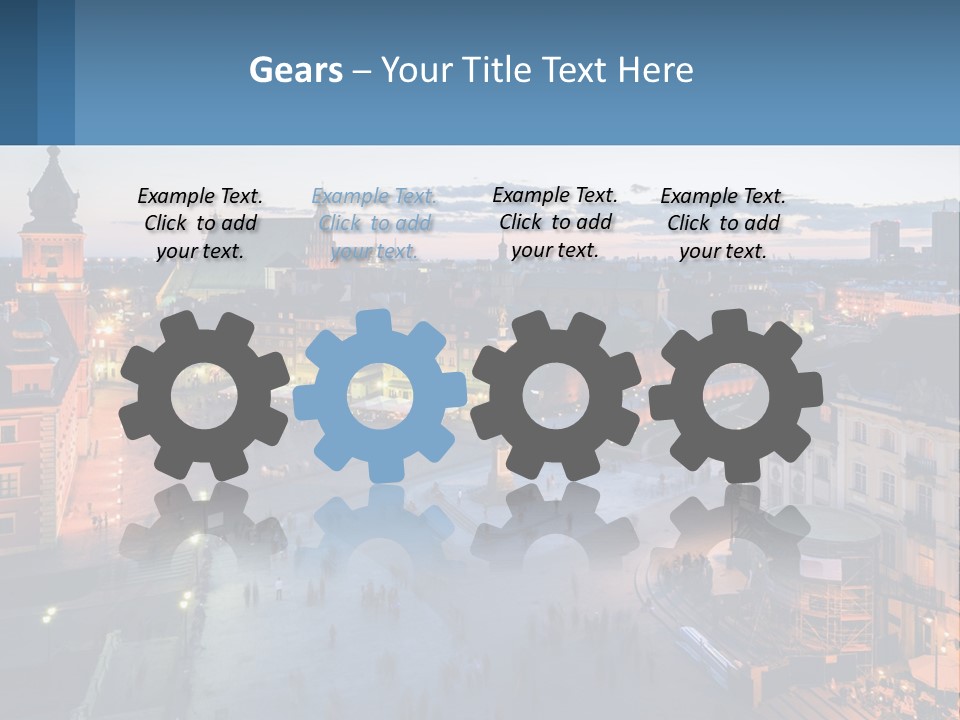 Switch Condition Technology PowerPoint Template