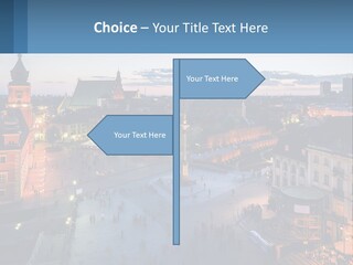Switch Condition Technology PowerPoint Template