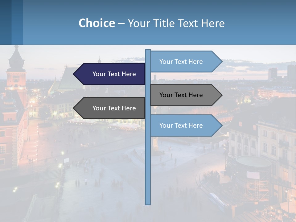 Switch Condition Technology PowerPoint Template