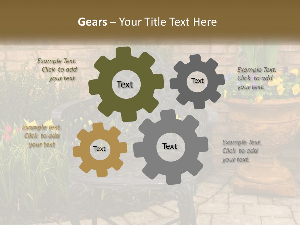 Cold Technology Part PowerPoint Template