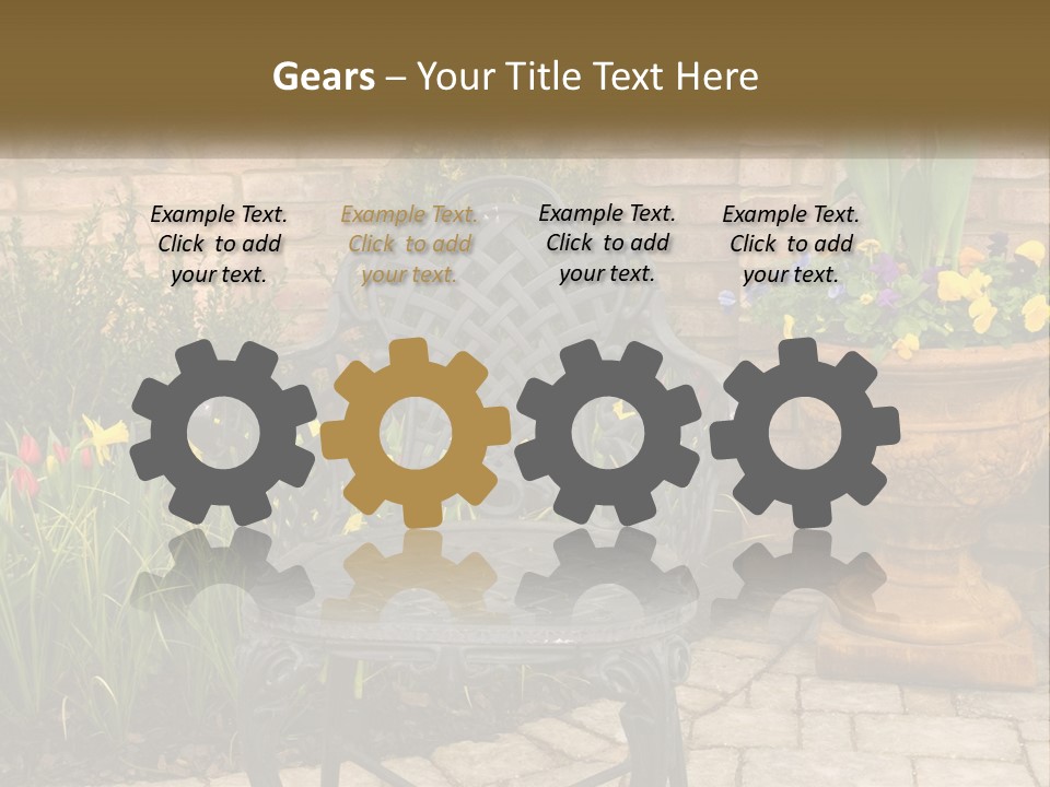 Cold Technology Part PowerPoint Template