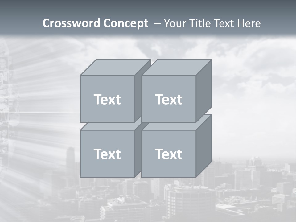 Cool Temperature White PowerPoint Template