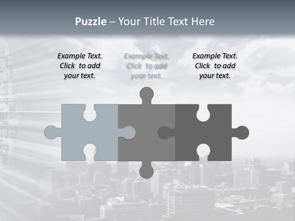 Cool Temperature White PowerPoint Template