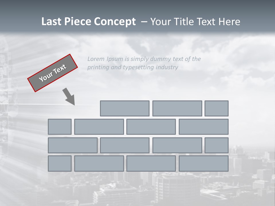 Cool Temperature White PowerPoint Template