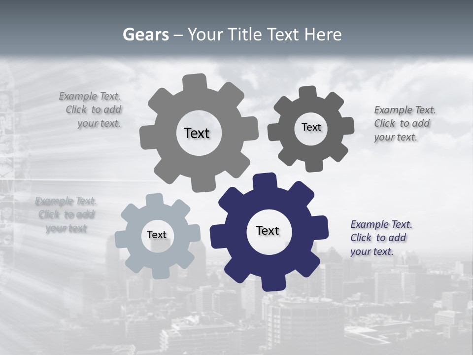 Cool Temperature White PowerPoint Template