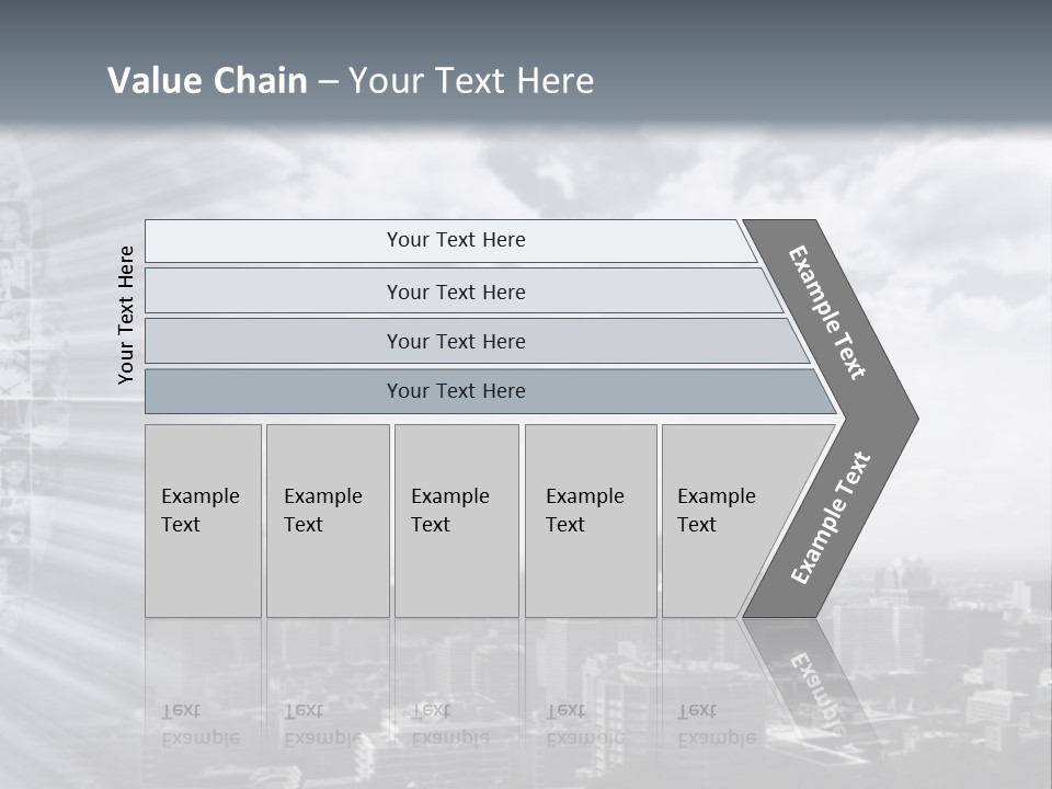 Cool Temperature White PowerPoint Template